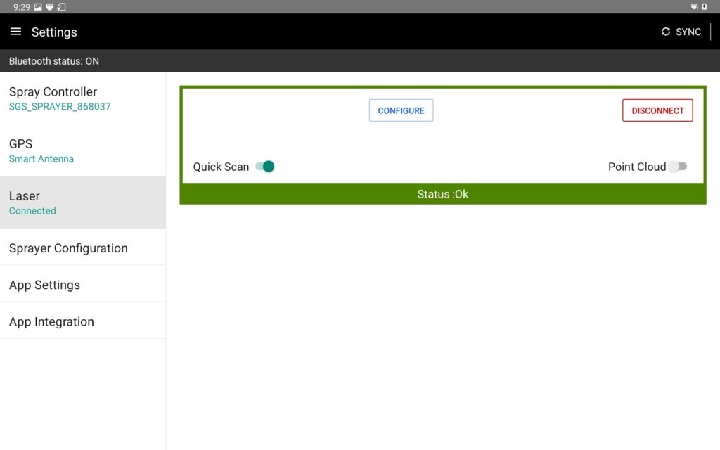 screen capture of digital interface