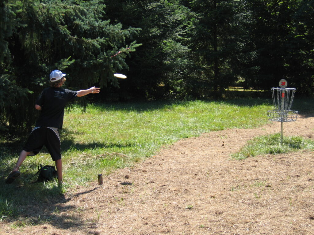 Disc golf course @ WSU Vancouver