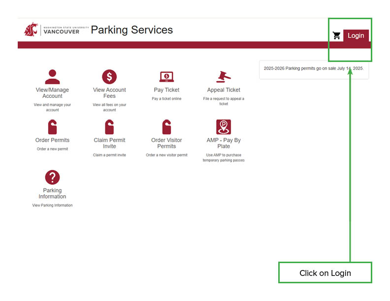 Parking Services Instructions #1