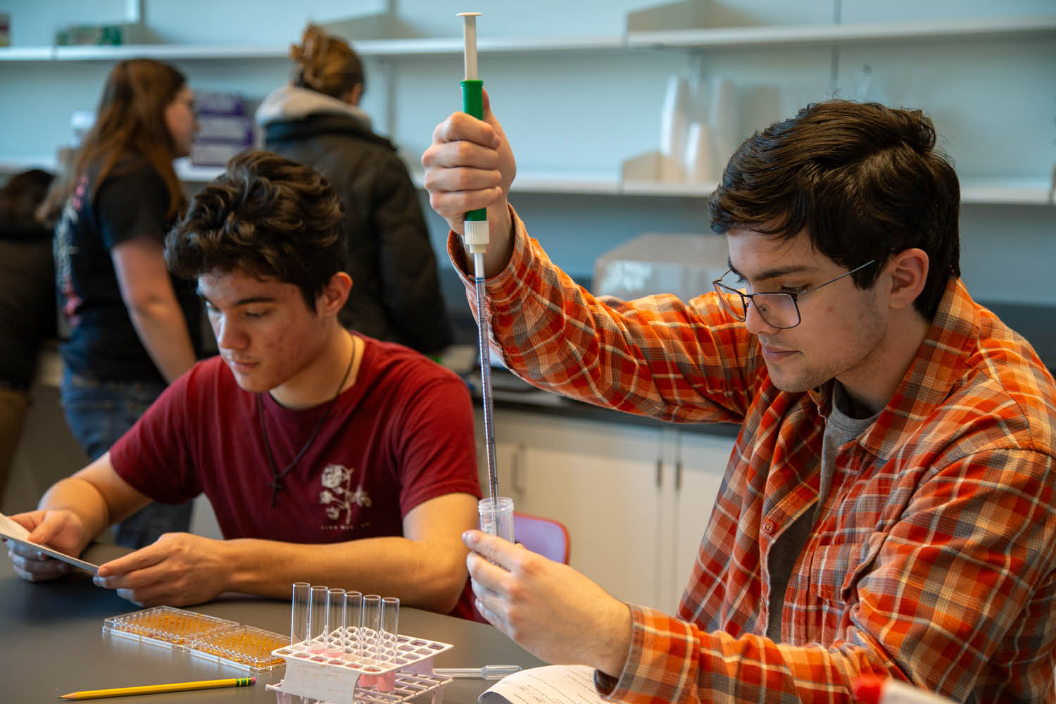 You are there: Step into the Life Sciences Building
