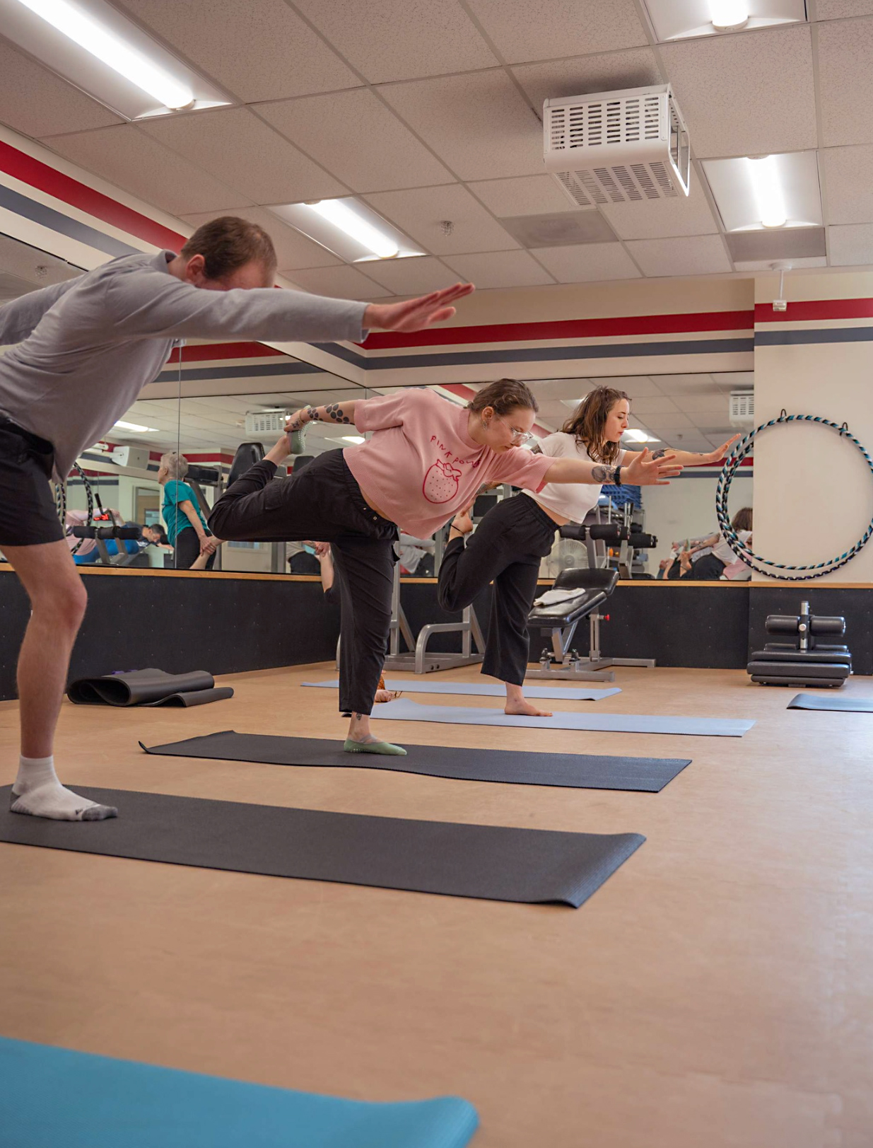 Doing Yoga at WSU Vancouver
