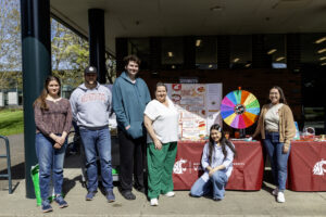 Public Health week with a wheel at WSU Vancouver April 8, 2026