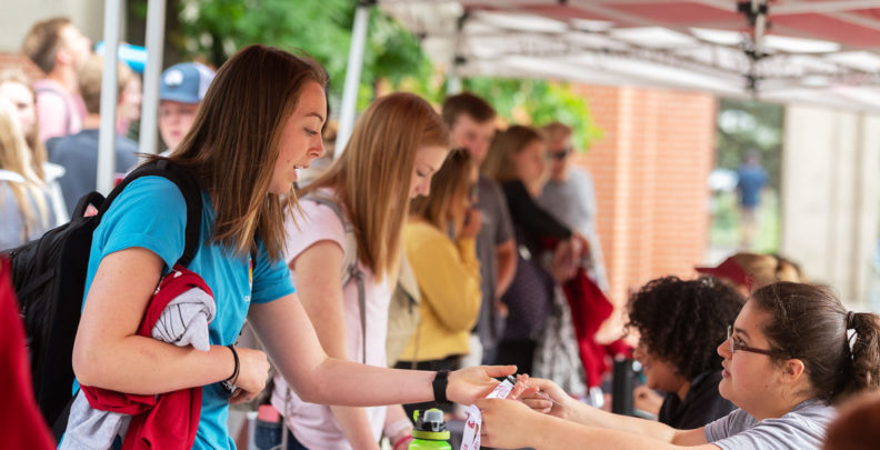 WSU students at Alive!