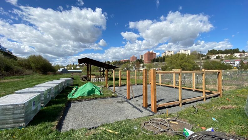 LA construction project at Koppel Farms in Pullman.