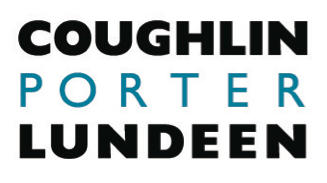 Coughlin Porter Lundeen logo.