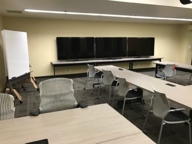 New virtual laboratory. The lab is located on the fourth floor of Carpenter Hall in Pullman.