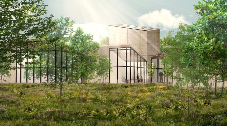 WSU student design concept for a better cancer treatment center