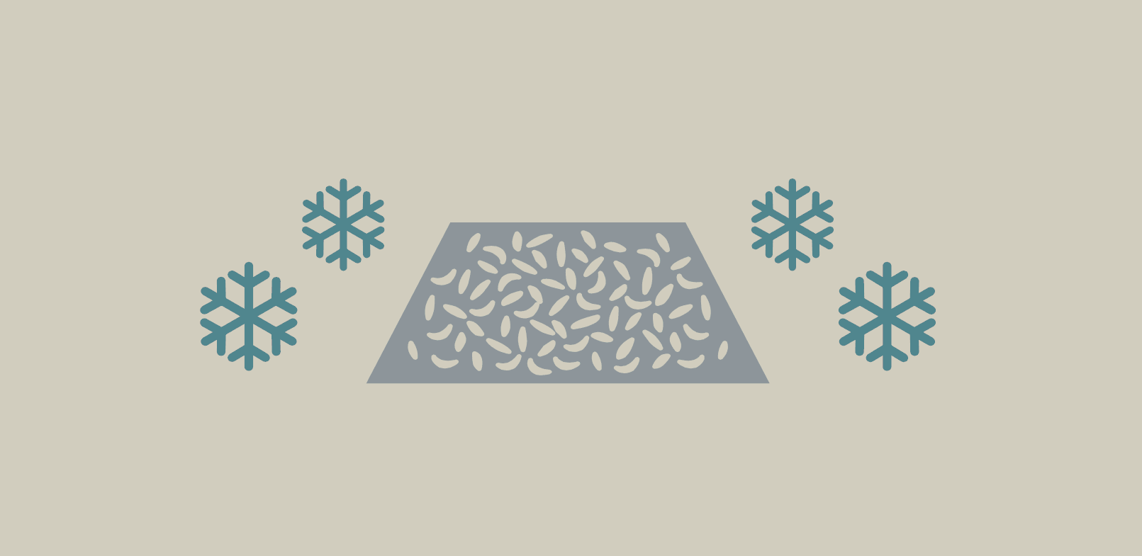 Ice-free concrete with nano- and micro-sized particles