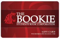 The Bookie Student Book Corporation Gift Card.