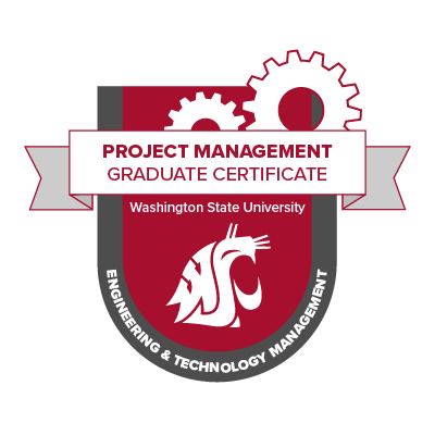 Badge Image: Graduate Certificate in Project Management, Online
