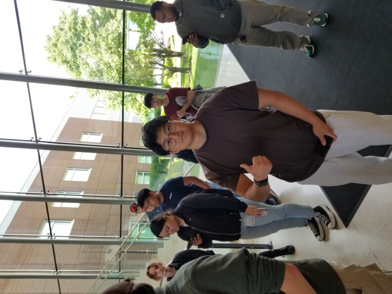 CySER workshop participants check in at PNNL.