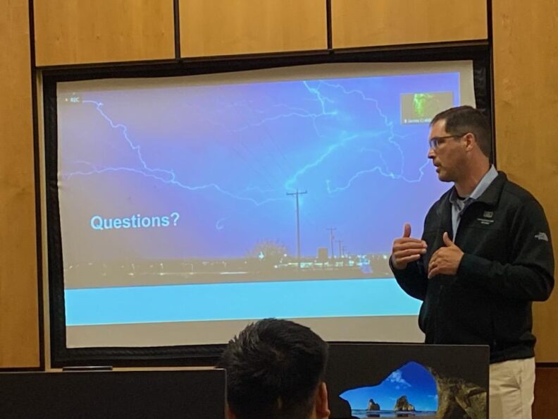 Nathan Kipp of SEL gives a presentation on ICS cyber risk management.