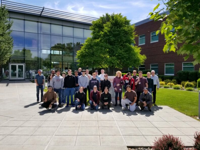 The CySER group arrives at PNNL.