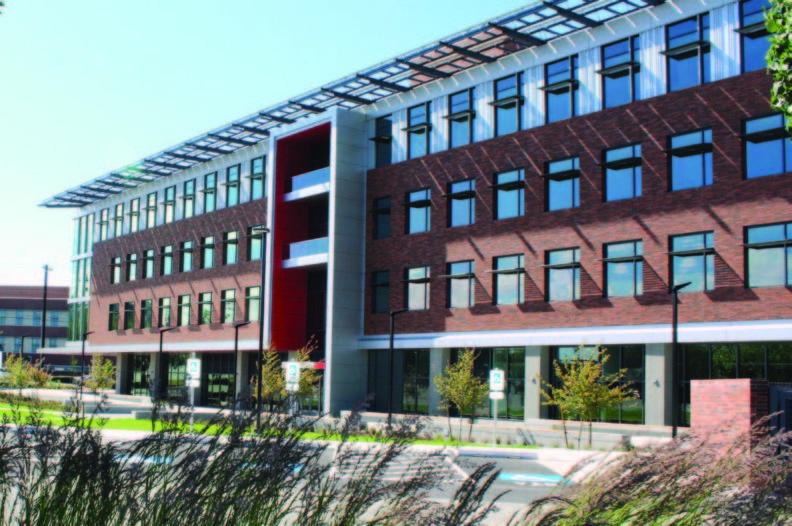 Exterior of a building.