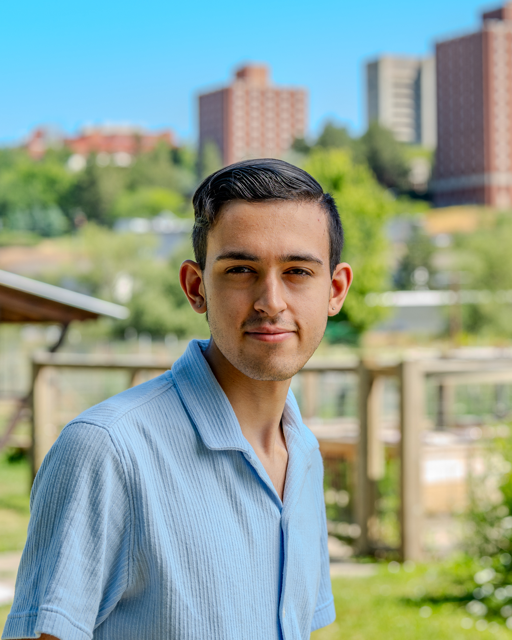 Portrait of a student tutor.