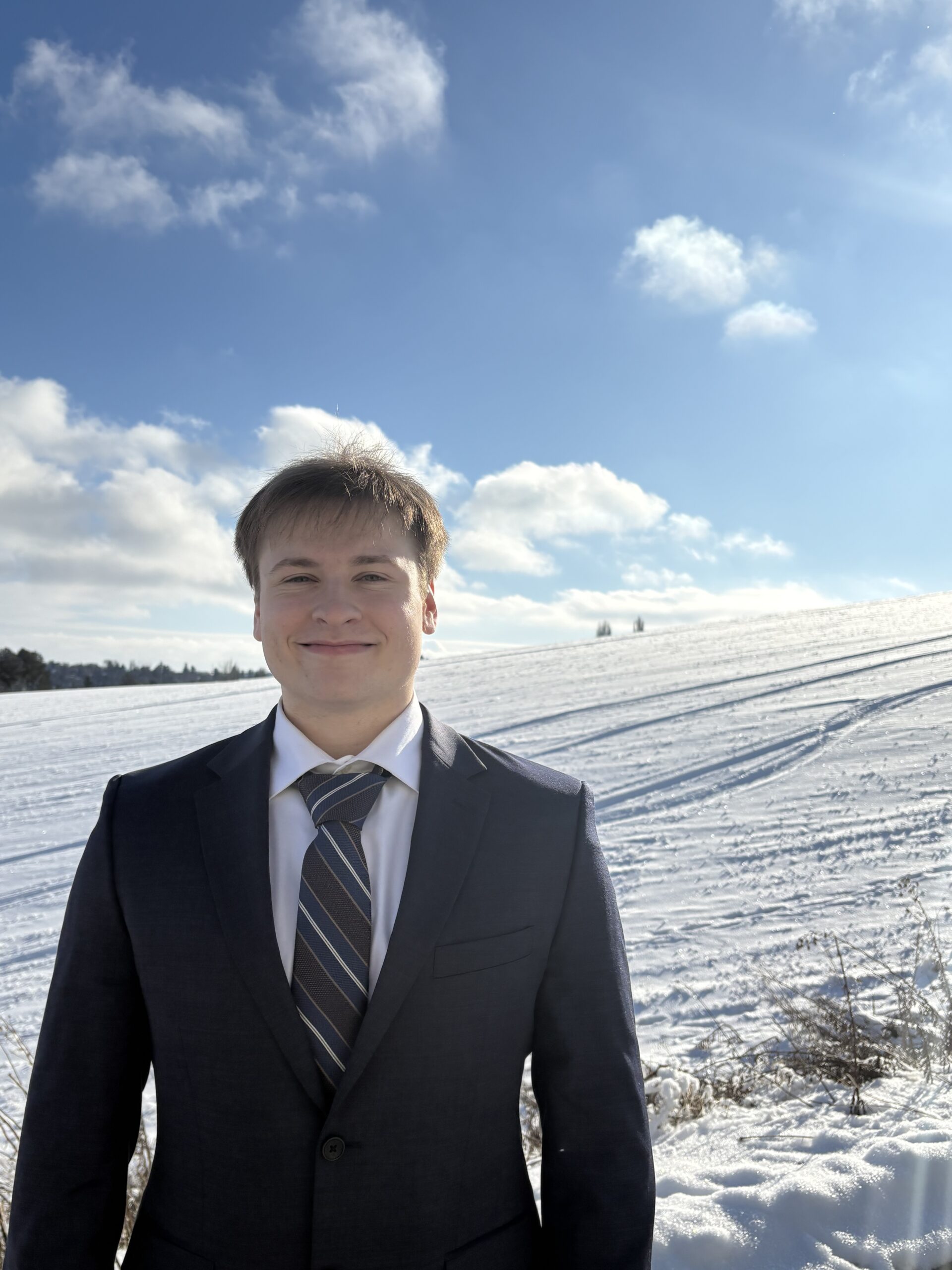 Portrait of a student tutor.