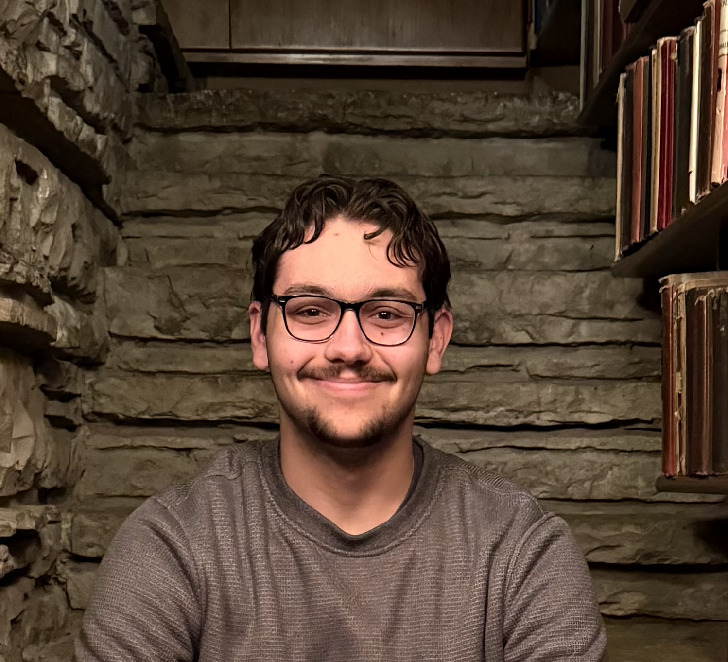 Portrait of a student tutor.