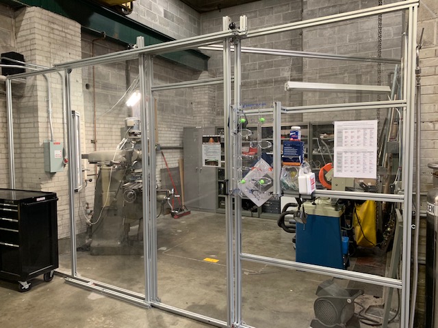 student built TFRB Fabrication Area.