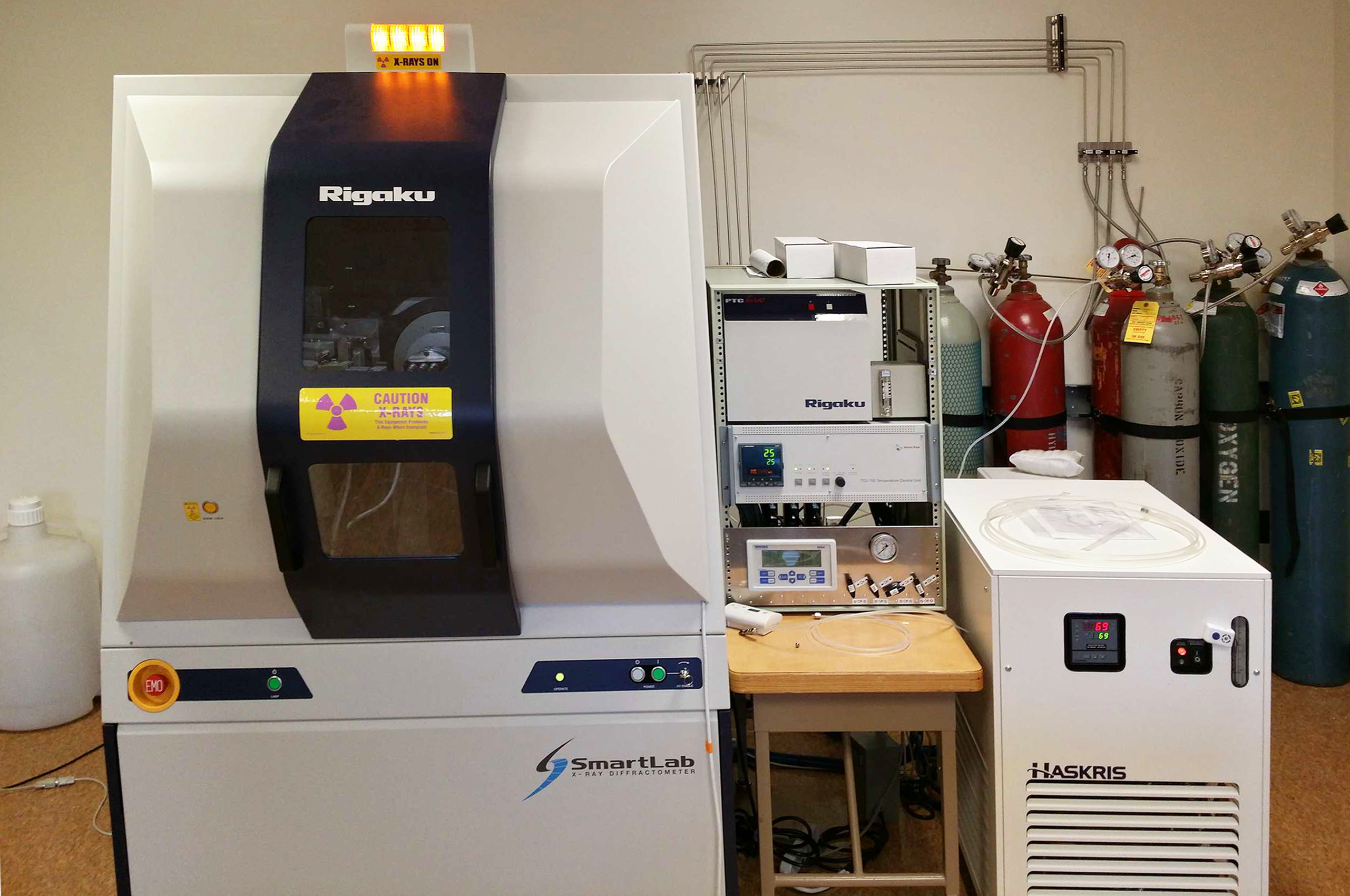 VSCEB Surface Analysis Center with the Rigaku Smart Lab.