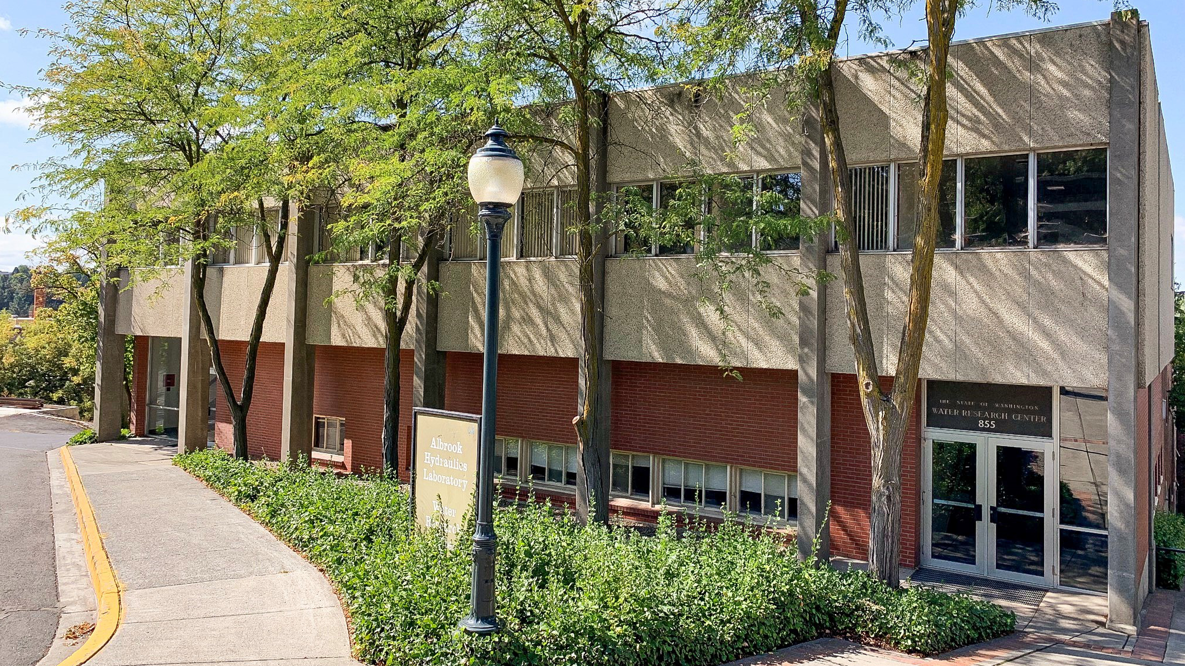 Albrook Main Entrance Exterior View.