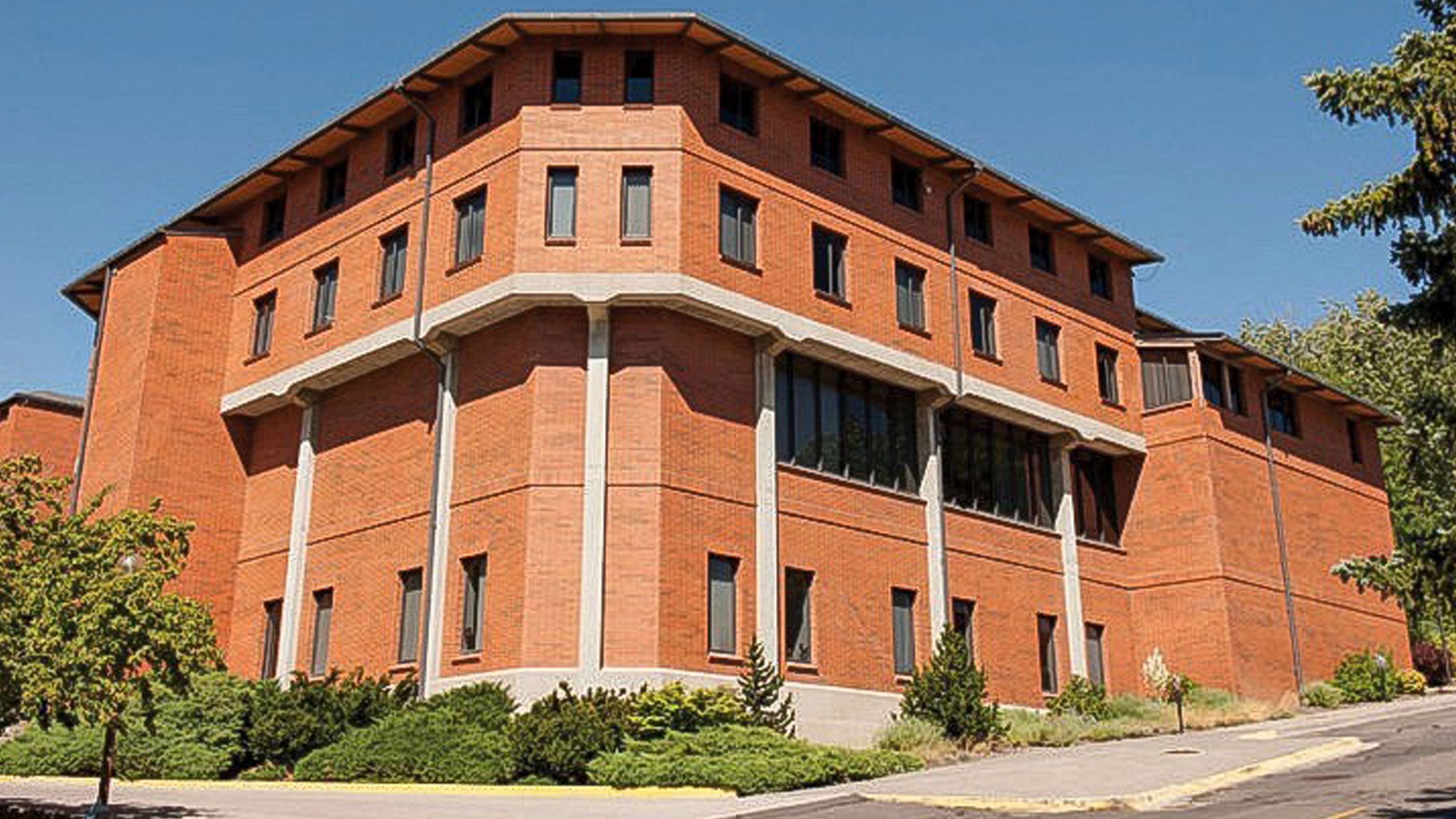 Daggy Hall, exterior street view.