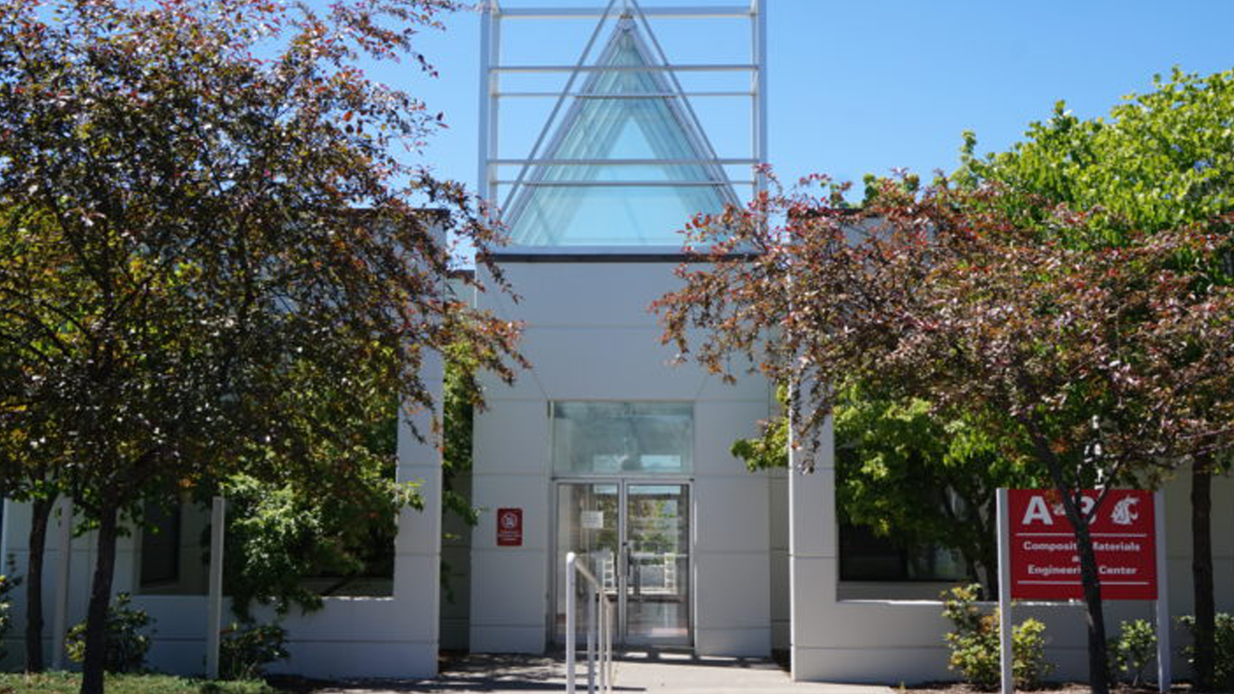 Front entrance of Research and Technology Park.