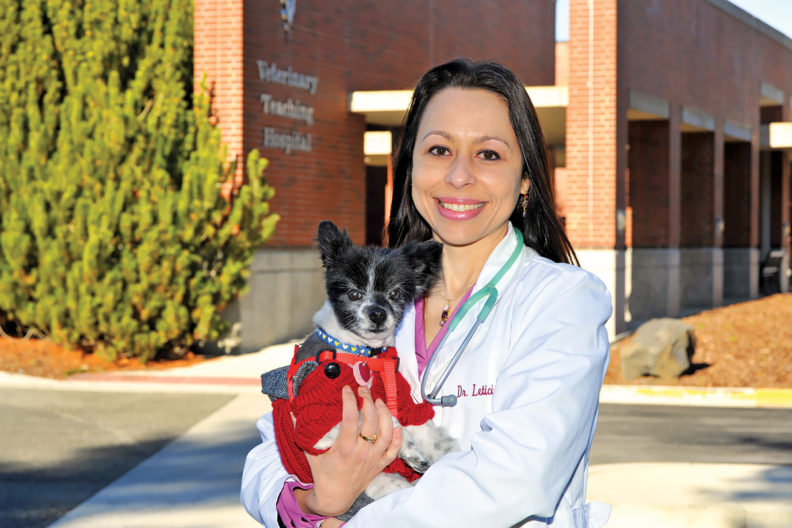 Veterinary behaviorist Leticia Fanucchi