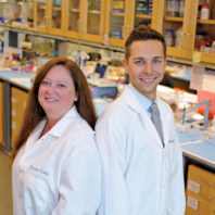 WSU neuroscientists - Dr. Rita Fuchs and Dr. Ryan McLaughlin