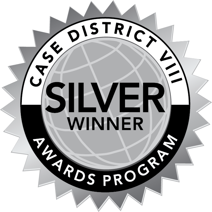 Silver Winner seal for CASE District VIII Awards Program
