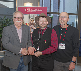 L-R Dean Slinker, Scott C. Bender, and Steve Hines