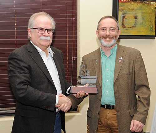 L-R Dean Slinker and John Middleton