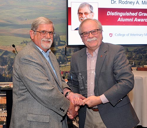 L-R Rodney A. Miller, and Dean Slinker