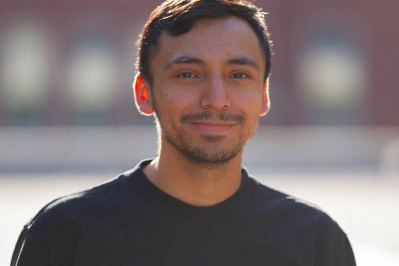 Close up photo of Wilmer Castillo.