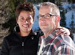 Dr. Betsy and Drake Charles.