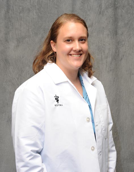 White coat photo of Jessica.