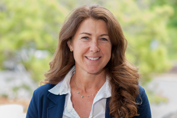 Jennifer Welser on a visit to WSU.