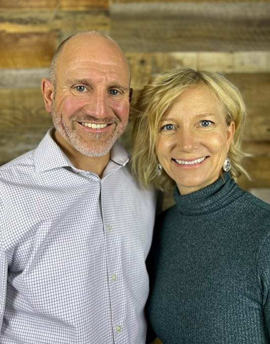 Dr. Bingham with his wife Julie.