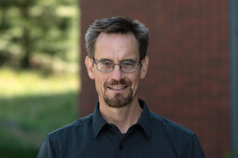 Dr. Matt Peck poses for a photo.