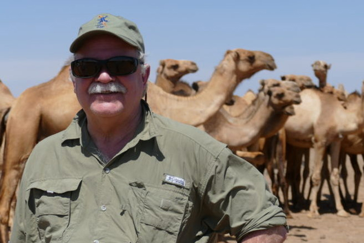 Dr. Bryan Slinker in Marsabit, Kenya where Allen School scientists are studying MERS.