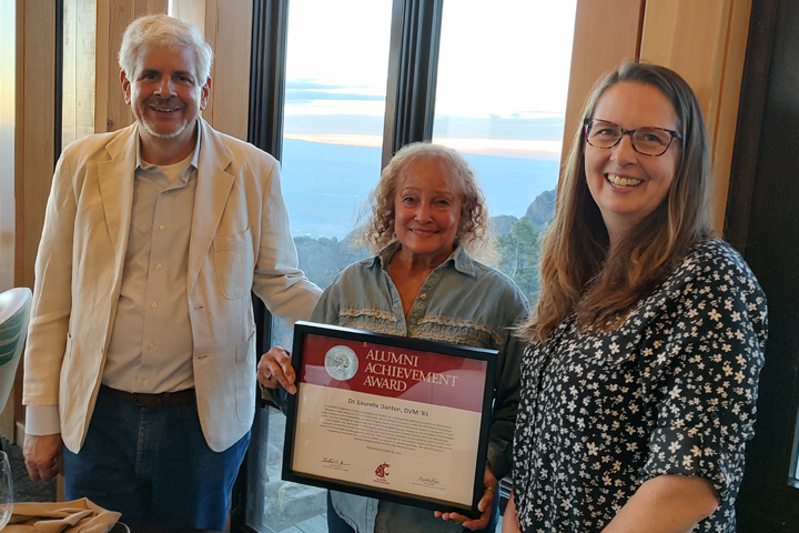 From Left: Dave Farbrook, Laurelle Danton, Lynne Haley.