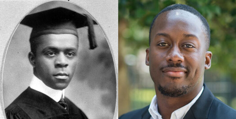 Side by side pics of Winfred A. Jordan on the left, and Maurice Cottman on the right.