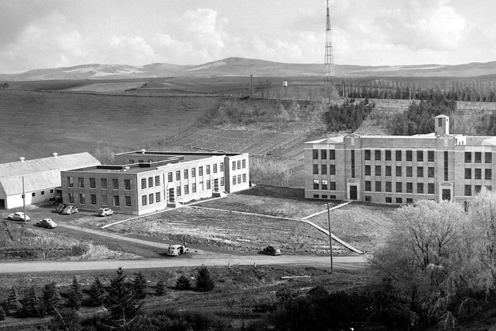 McCoy and Wegner hall arial 