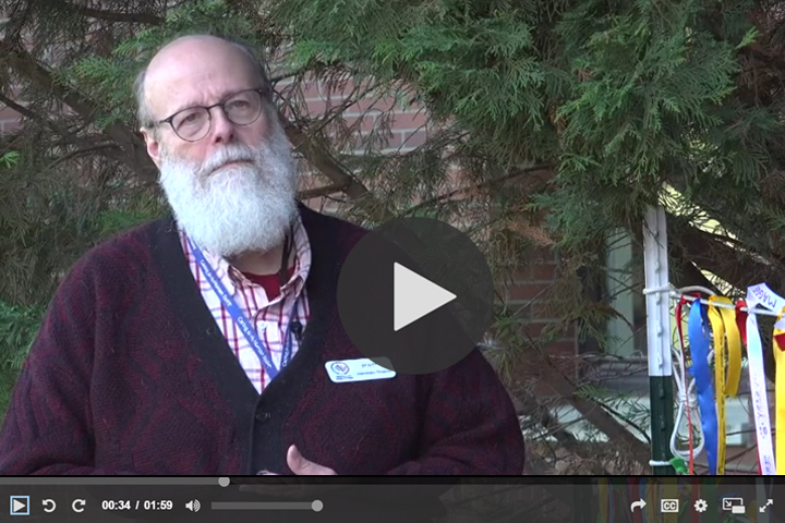 Screenshot from video interview.