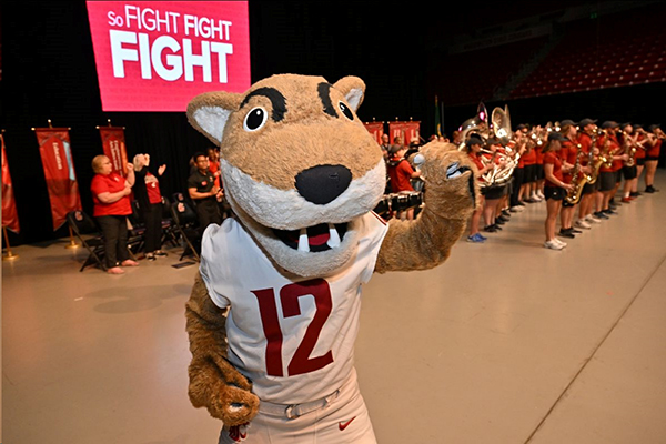 Butch celebrating at Convocation 2024.