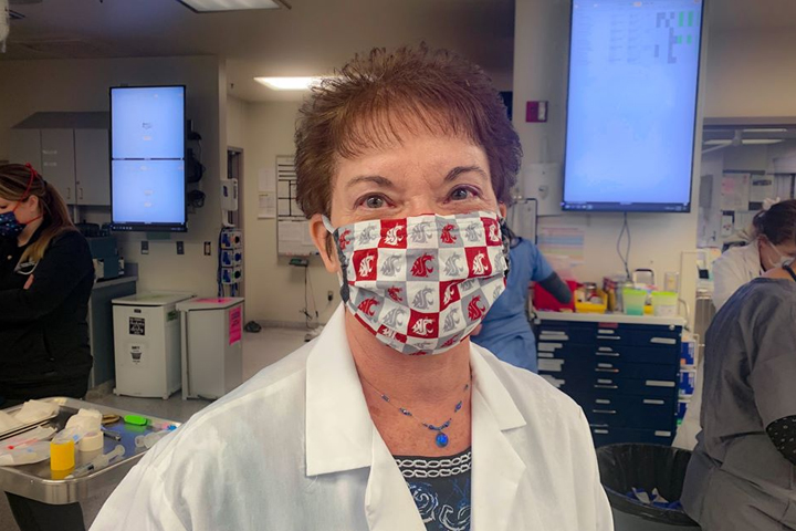 WSU veterinary critical care specialist Dr. Linda Martin.