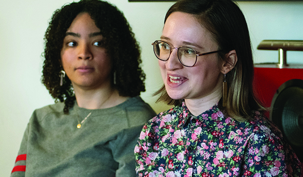 Students in discusion