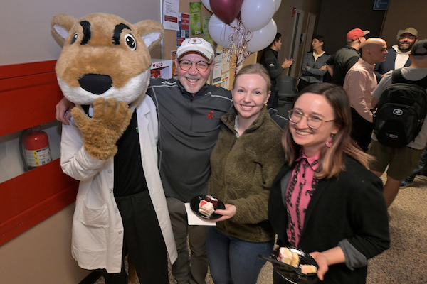 Butch with a group at the 125 celebration.