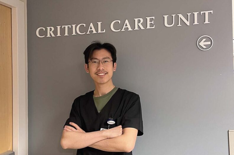 Microbiology student Jovan Tsang.