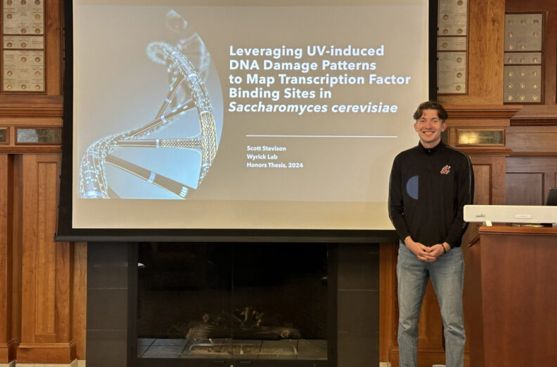 Natasha Puzon in a lab.