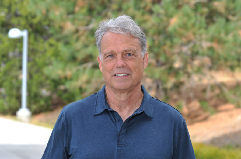Dr. Tom Kawula outside the Allen School.